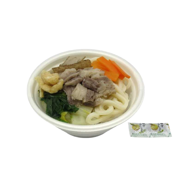 和風だしの牛そずり鍋国産牛使用　うどん入り