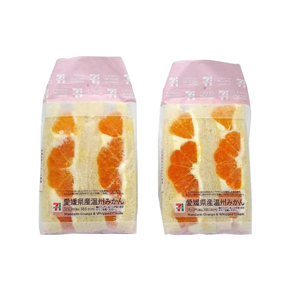 愛媛県産温州みかんサンド